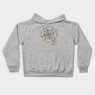 Paisley Balance Mandala Kids Hoodie